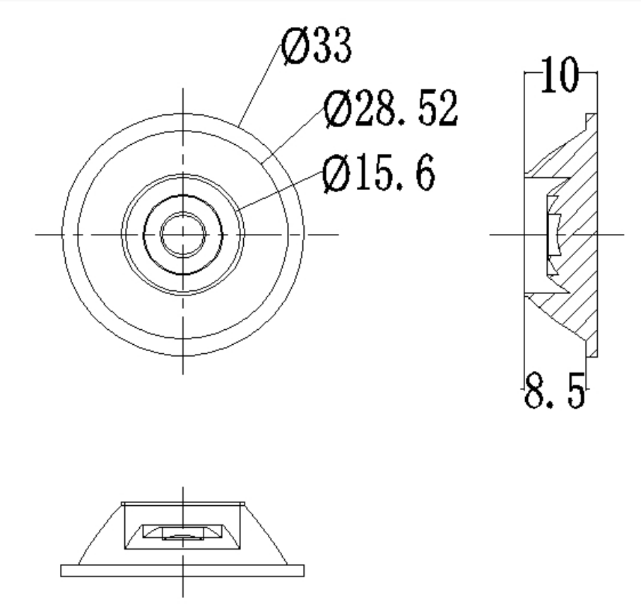 COB lens design report